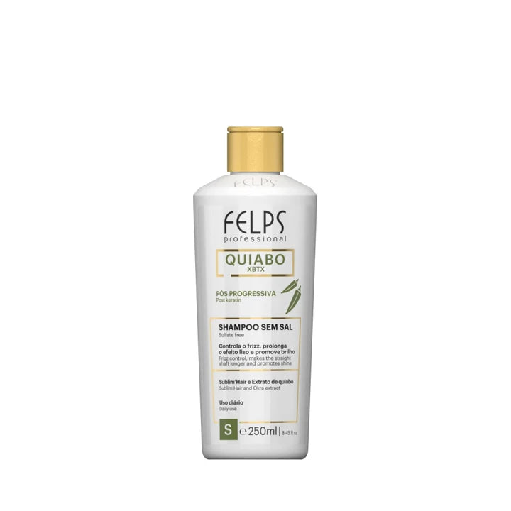 Felps Quiabo XBTX Shampoo & conditioner Sem Salt 8 Oz