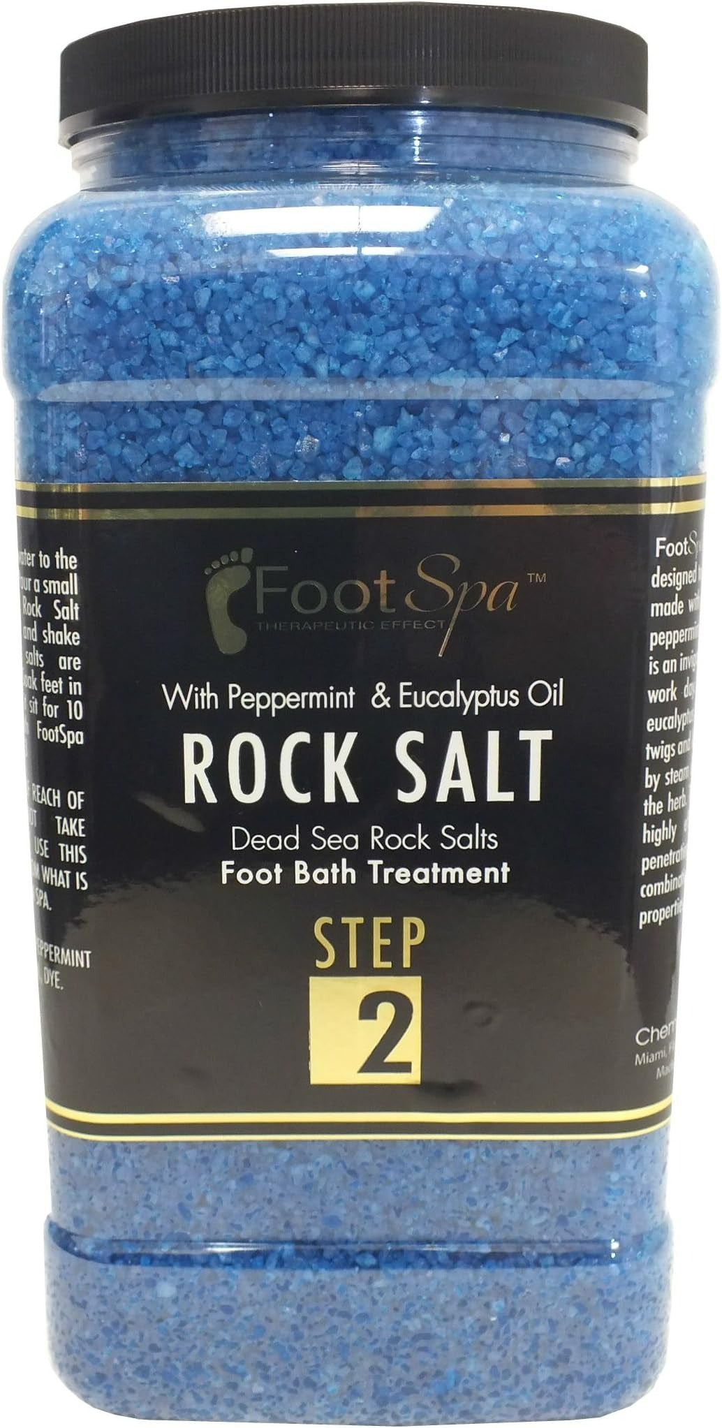 Foot Spa Rock Salt Step 2 Peppe&Euca 10.5 Lbs