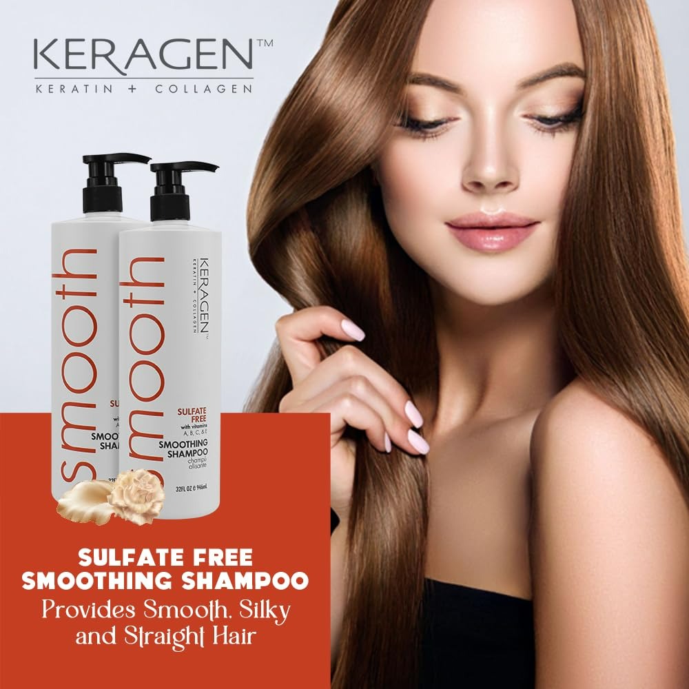 Smooth Keragen Conditioner Sulfate Free 32oz