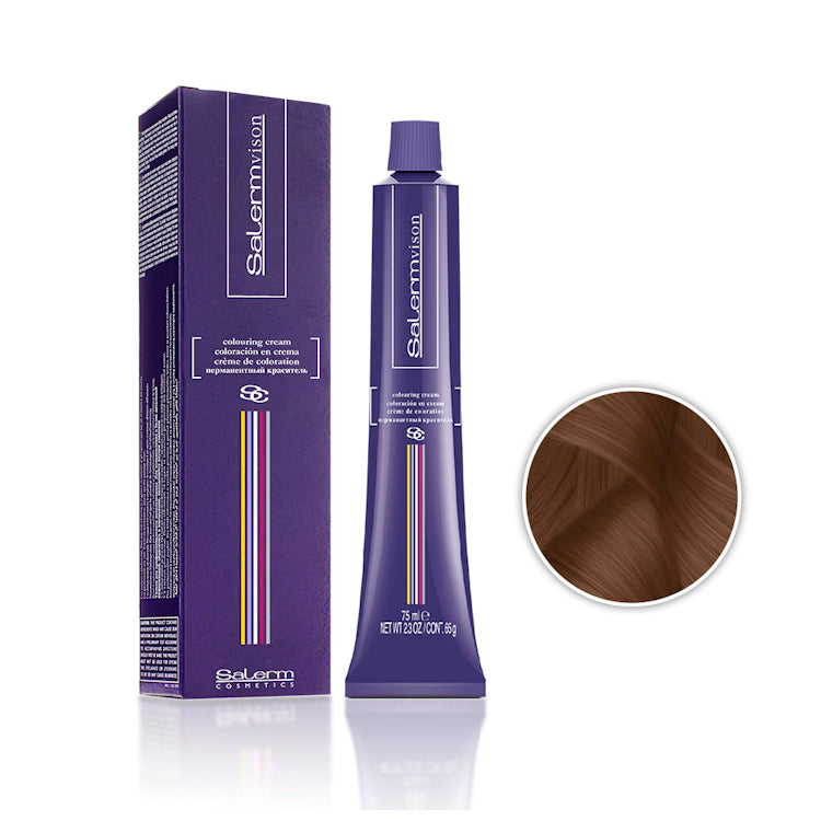 Tinte Salerm Vison 4,75 Castaño Marron Caoba